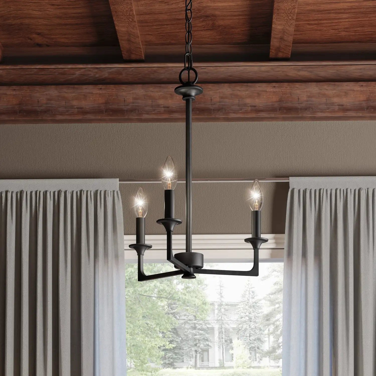 QUOIZEL, PRESCOTT CHANDELIER, CHANDELIER LIGHT
