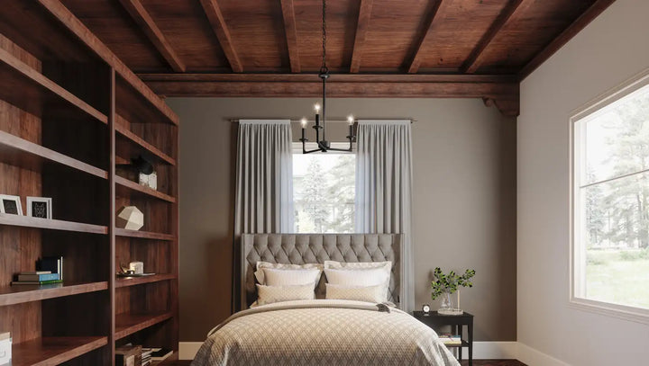 QUOIZEL, PRESCOTT CHANDELIER, CHANDELIER LIGHT