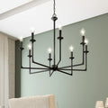QUOIZEL, PRESCOTT CHANDELIER, CHANDELIER LIGHT