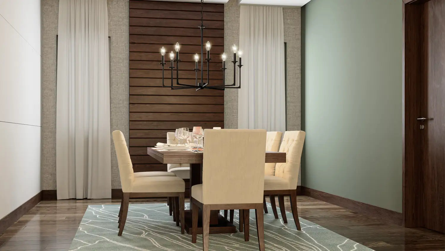 QUOIZEL, PRESCOTT CHANDELIER, CHANDELIER LIGHT