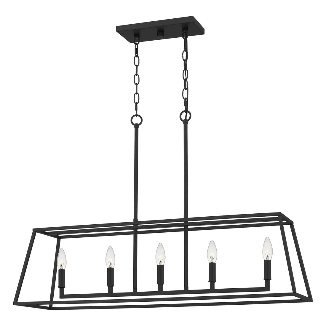 QUOIZEL, PRESCOTT ISLAND CHANDELIER, LINEAR LIGHT