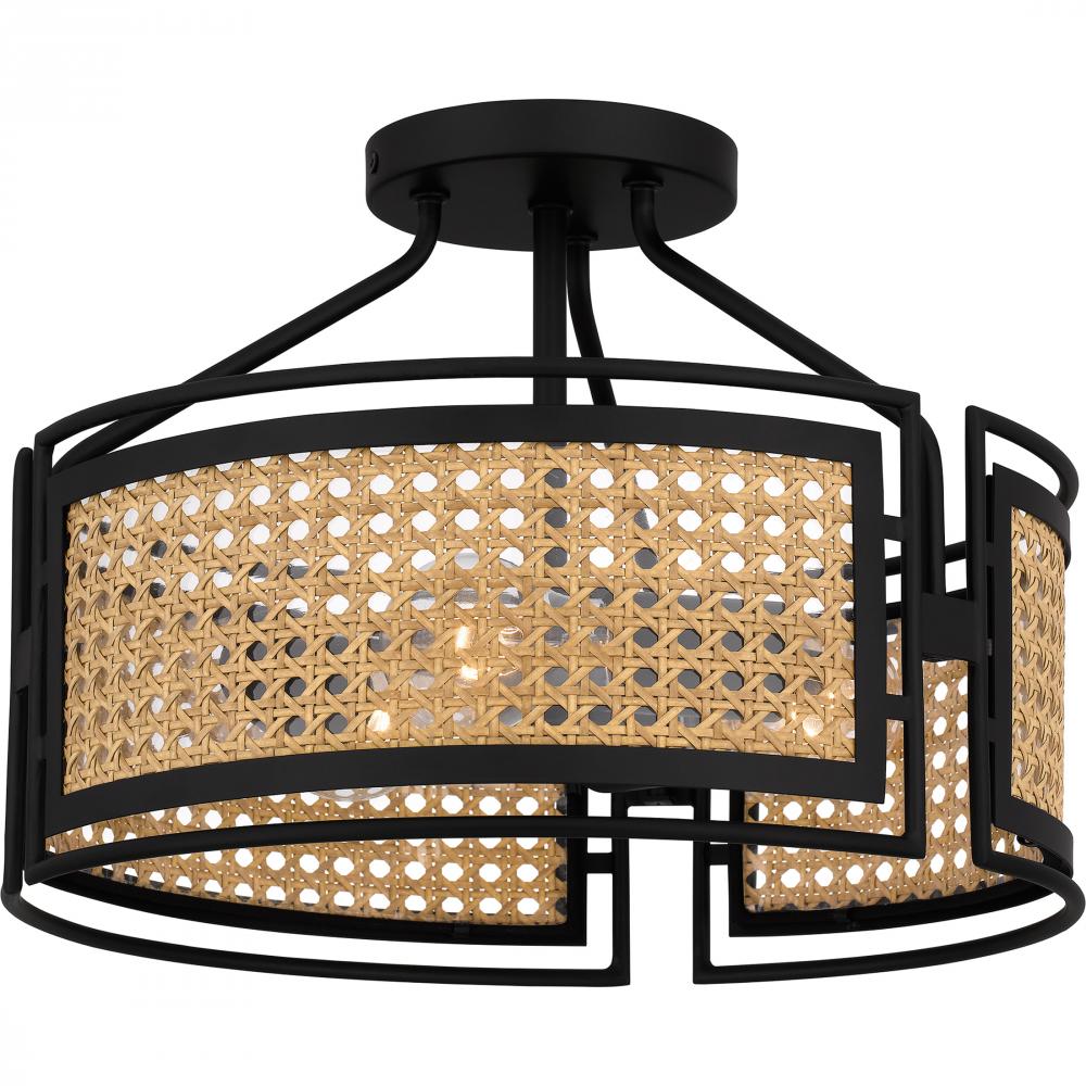 QUOIZEL, PRIYA SEMI-FLUSH MOUNT, SEMI FLUSH MOUNT LIGHT