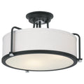 QUOIZEL, RIGEL SEMI-FLUSH MOUNT, SEMI FLUSH MOUNT LIGHT