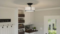 QUOIZEL, RIGEL SEMI-FLUSH MOUNT, SEMI FLUSH MOUNT LIGHT