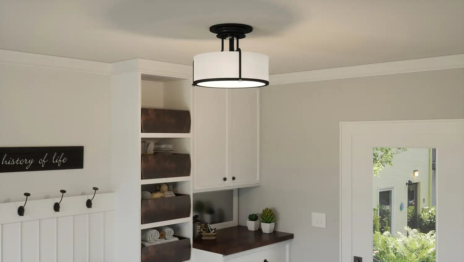 QUOIZEL, RIGEL SEMI-FLUSH MOUNT, SEMI FLUSH MOUNT LIGHT