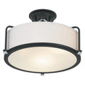 QUOIZEL, RIGEL SEMI-FLUSH MOUNT, SEMI FLUSH MOUNT LIGHT