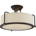 QUOIZEL, CALVARY SEMI-FLUSH MOUNT, SEMI FLUSH MOUNT LIGHT