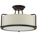 QUOIZEL, CALVARY SEMI-FLUSH MOUNT, SEMI FLUSH MOUNT LIGHT
