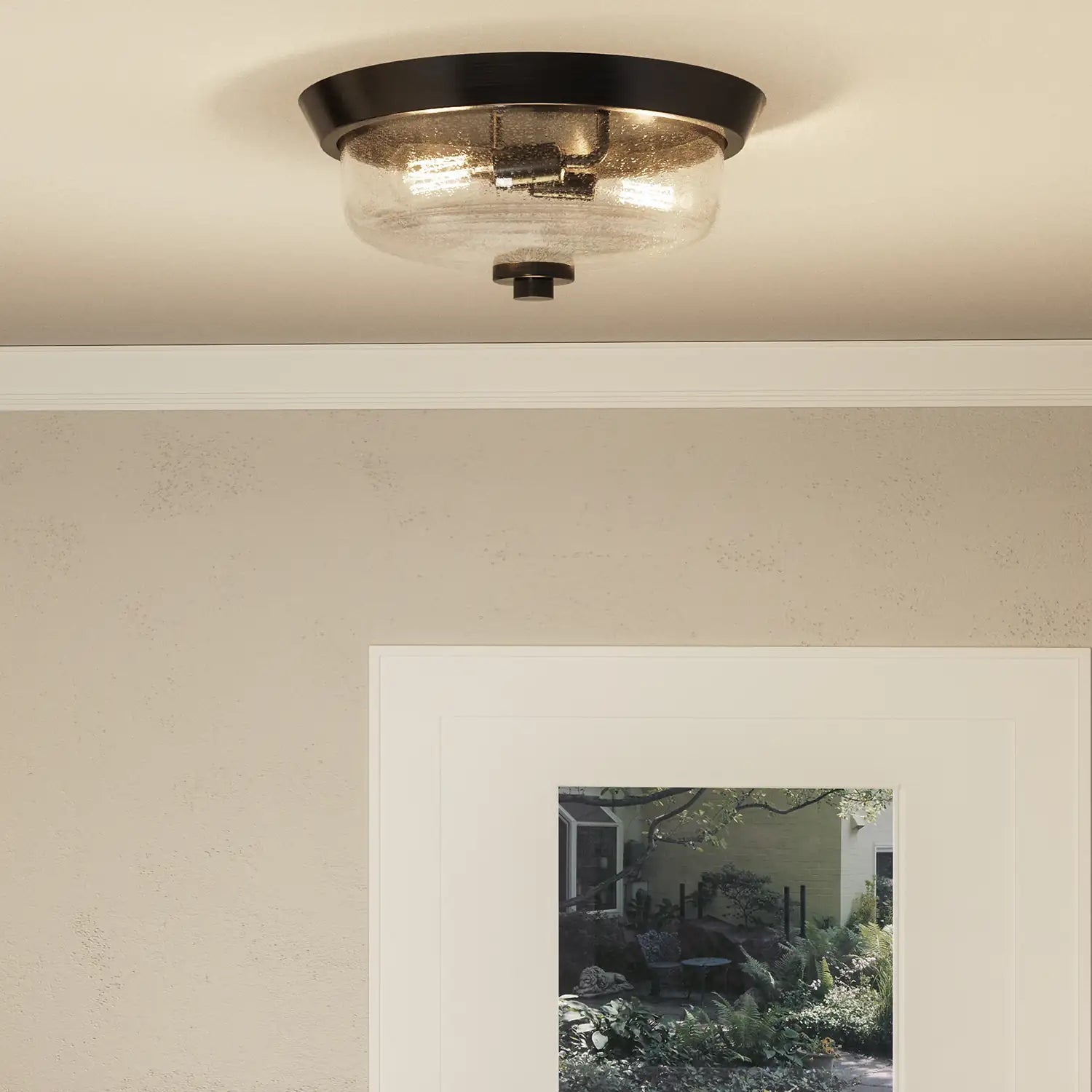 QUOIZEL, RADIUS FLUSH MOUNT, FLUSH MOUNT CEILING LIGHTS