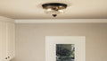 QUOIZEL, RADIUS FLUSH MOUNT, FLUSH MOUNT CEILING LIGHTS