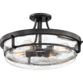QUOIZEL, OUTPOST SEMI-FLUSH MOUNT, SEMI FLUSH MOUNT LIGHT