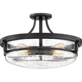 QUOIZEL, OUTPOST SEMI-FLUSH MOUNT, SEMI FLUSH MOUNT LIGHT