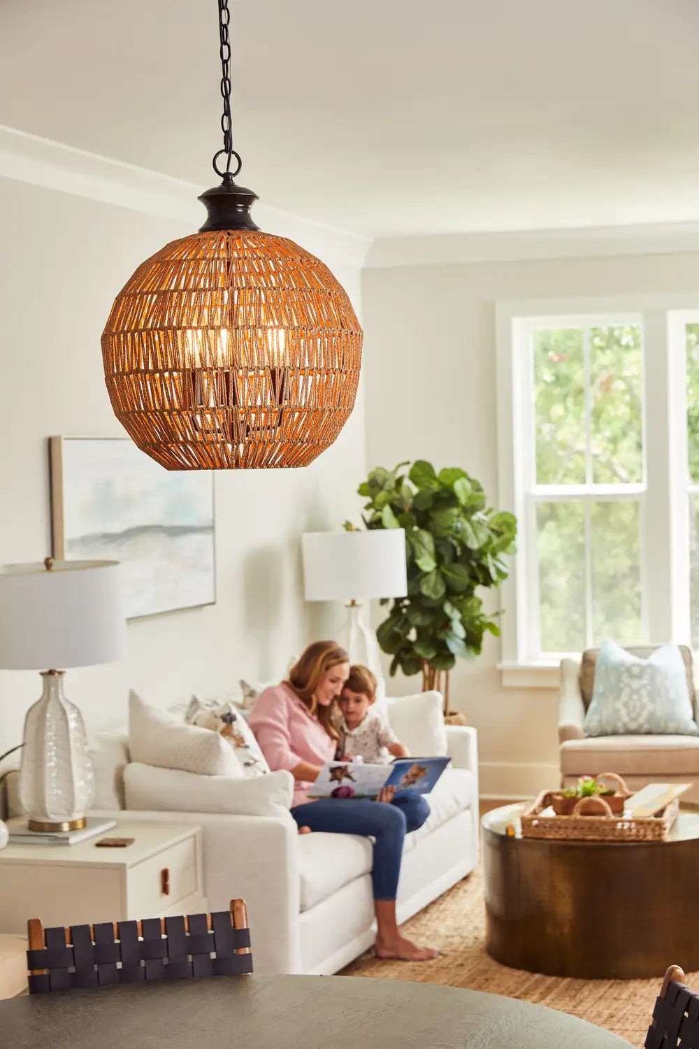 QUOIZEL, CASABLANCA PENDANT, PENDANT LIGHT