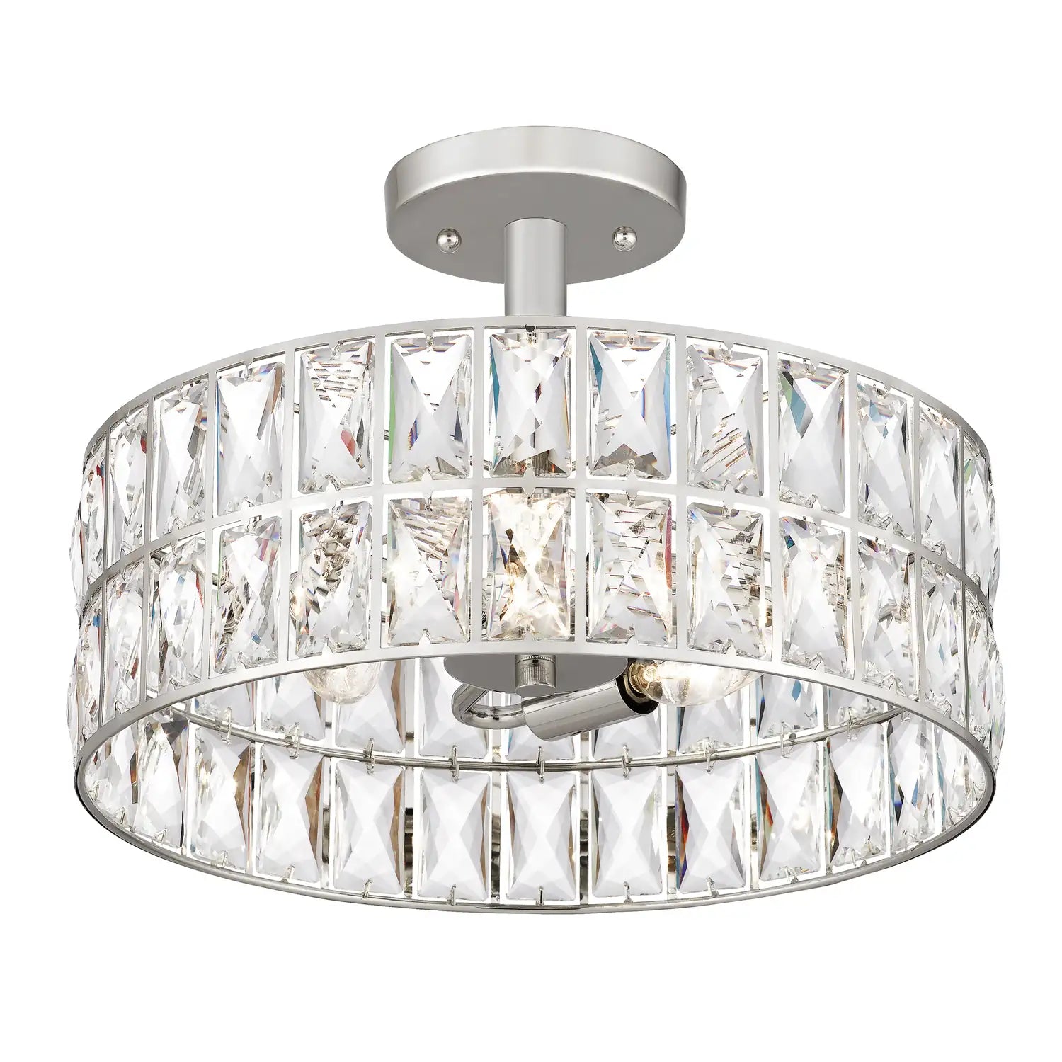 QUOIZEL, COFFMAN SEMI-FLUSH MOUNT, SEMI FLUSH MOUNT LIGHT