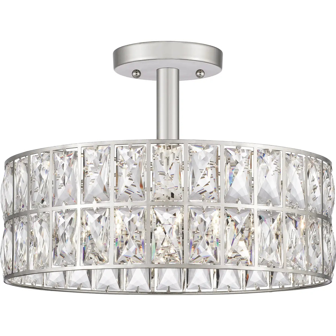 QUOIZEL, COFFMAN SEMI-FLUSH MOUNT, SEMI FLUSH MOUNT LIGHT