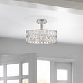 QUOIZEL, COFFMAN SEMI-FLUSH MOUNT, SEMI FLUSH MOUNT LIGHT