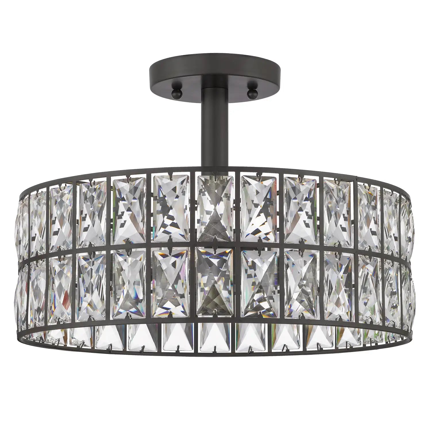 QUOIZEL, COFFMAN SEMI-FLUSH MOUNT, SEMI FLUSH MOUNT LIGHT