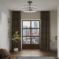 QUOIZEL, COFFMAN SEMI-FLUSH MOUNT, SEMI FLUSH MOUNT LIGHT