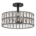QUOIZEL, COFFMAN SEMI-FLUSH MOUNT, SEMI FLUSH MOUNT LIGHT