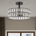 QUOIZEL, COFFMAN SEMI-FLUSH MOUNT, SEMI FLUSH MOUNT LIGHT