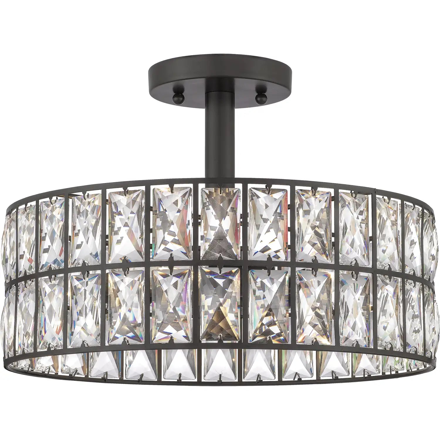 QUOIZEL, COFFMAN SEMI-FLUSH MOUNT, SEMI FLUSH MOUNT LIGHT