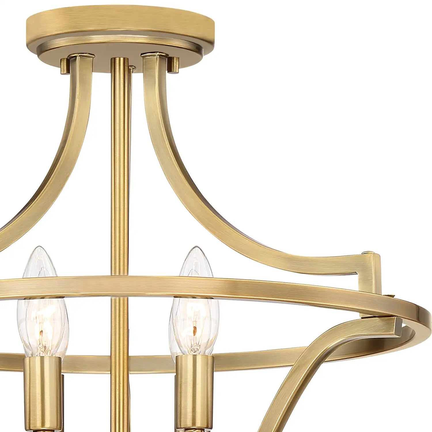 QUOIZEL, HARVEL SEMI-FLUSH MOUNT, SEMI FLUSH MOUNT LIGHT