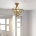 QUOIZEL, HARVEL SEMI-FLUSH MOUNT, SEMI FLUSH MOUNT LIGHT