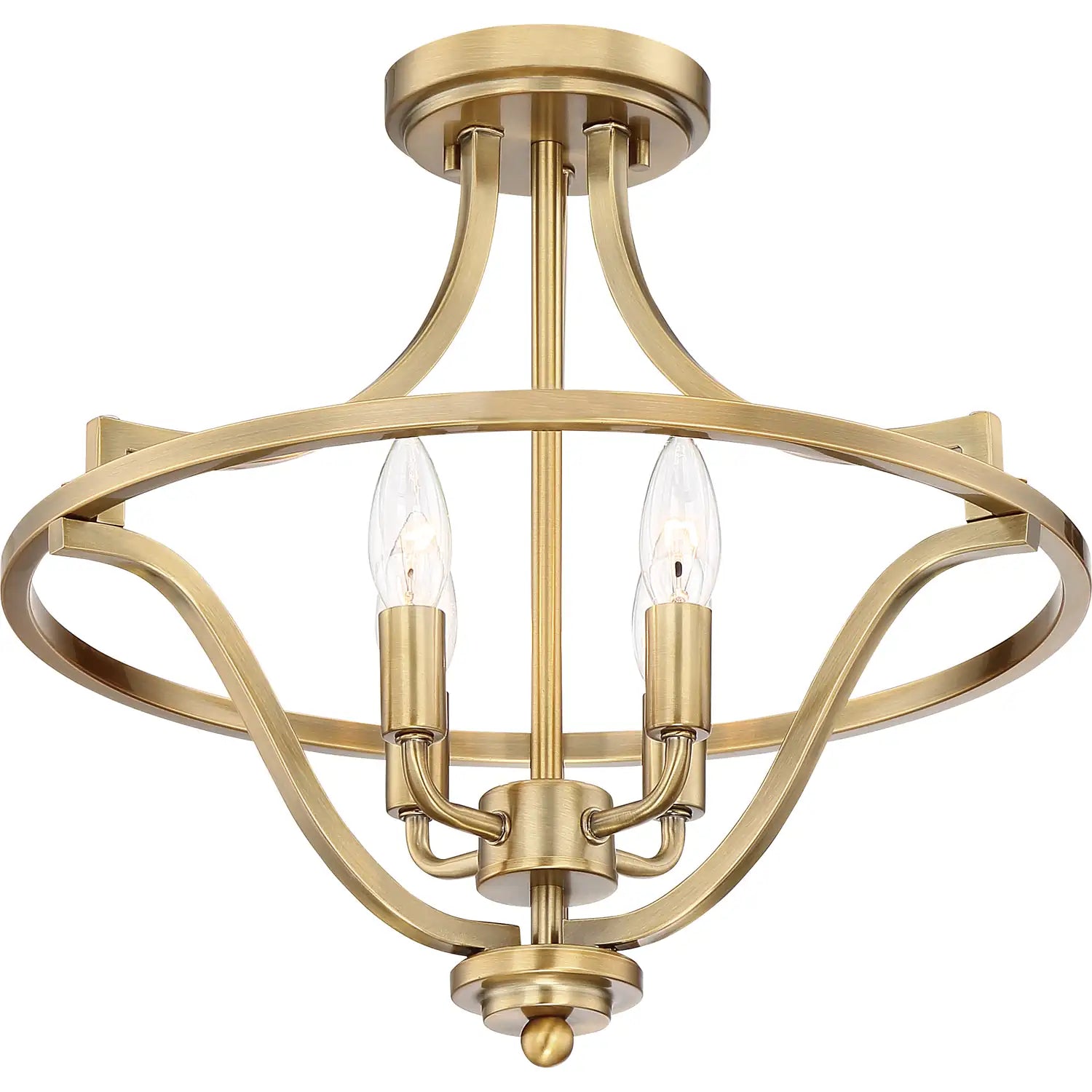 QUOIZEL, HARVEL SEMI-FLUSH MOUNT, SEMI FLUSH MOUNT LIGHT