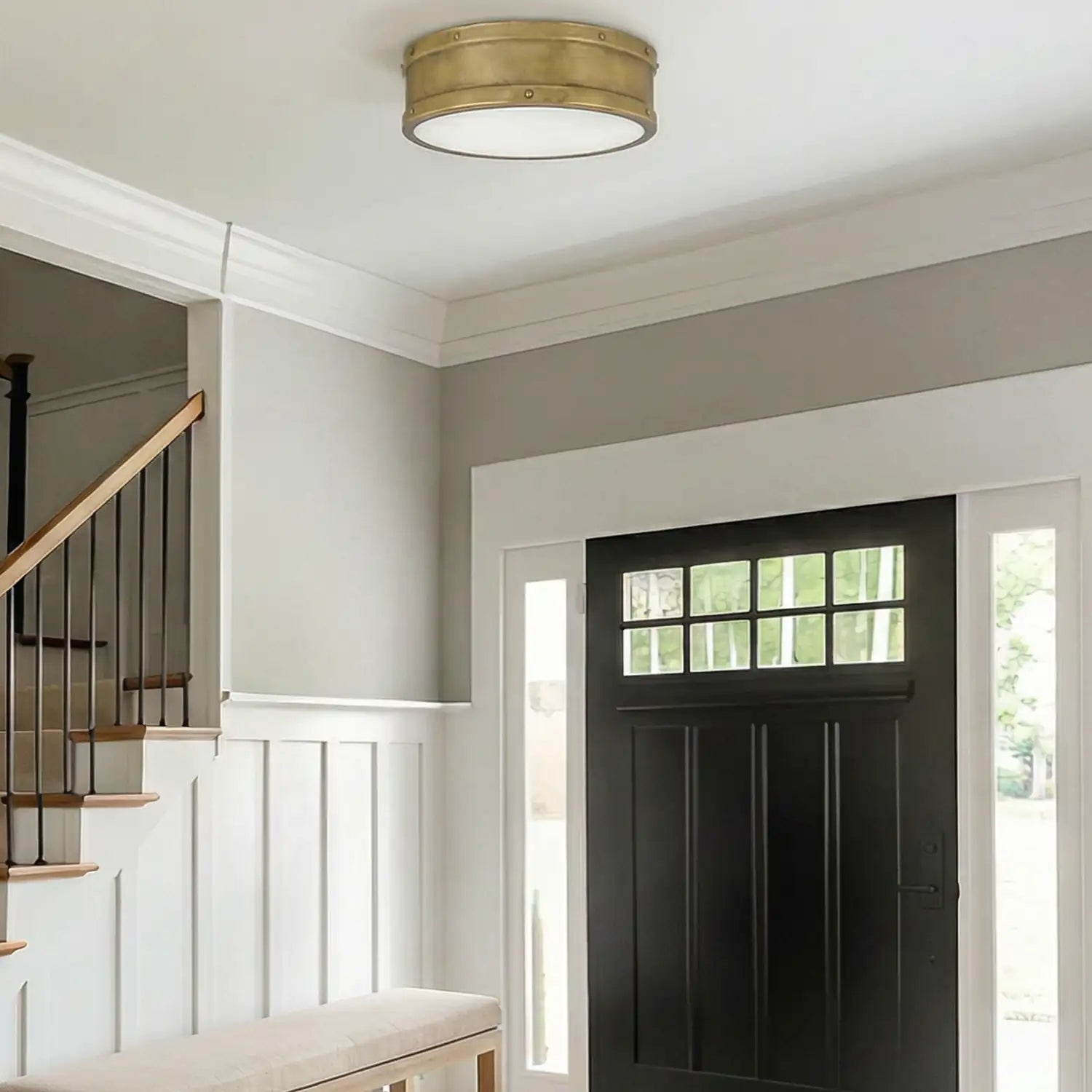 QUOIZEL, AHOY FLUSH MOUNT, FLUSH MOUNT CEILING LIGHTS