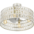QUOIZEL, QUOIZEL FANDELIER, SEMI FLUSH MOUNT LIGHT