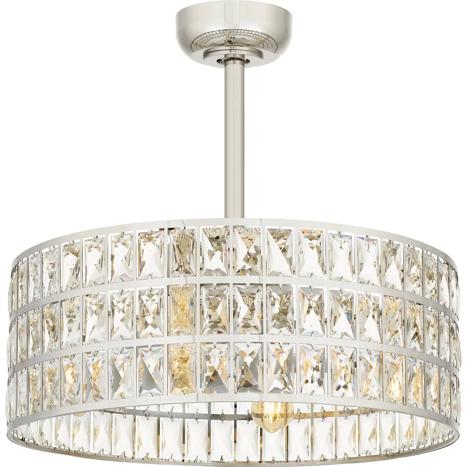 QUOIZEL, QUOIZEL FANDELIER, SEMI FLUSH MOUNT LIGHT