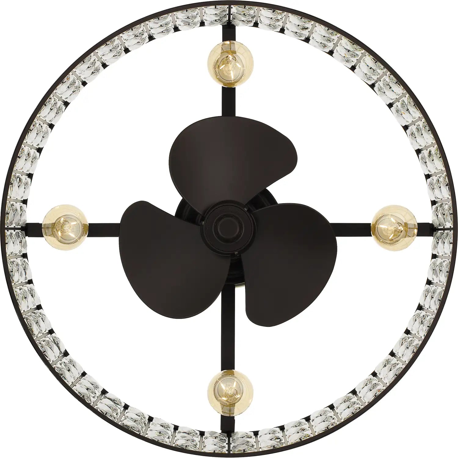 QUOIZEL, QUOIZEL FANDELIER, SEMI FLUSH MOUNT LIGHT