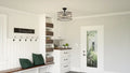 QUOIZEL, QUOIZEL FANDELIER, SEMI FLUSH MOUNT LIGHT
