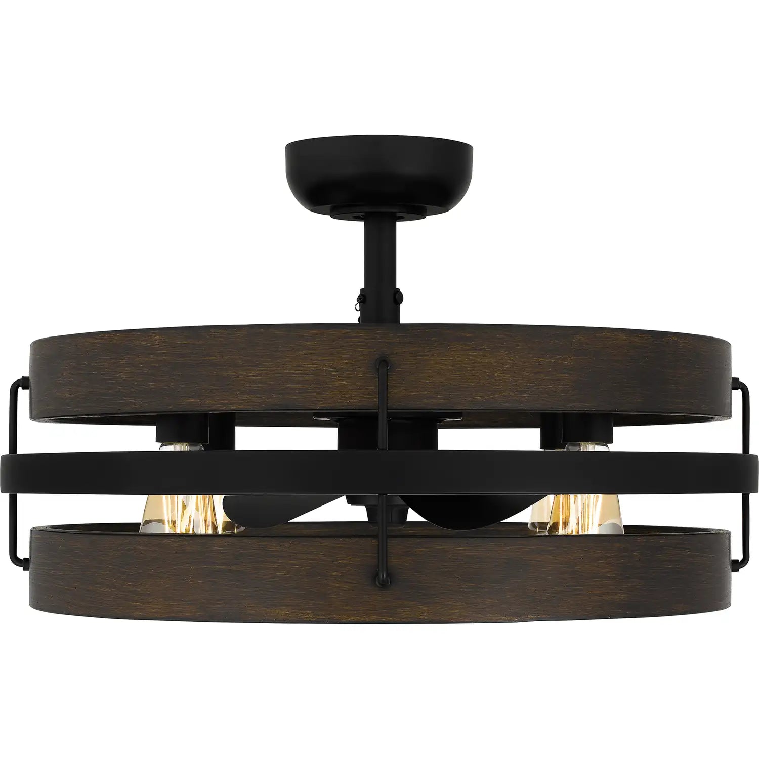 QUOIZEL, QUOIZEL FANDELIER, SEMI FLUSH MOUNT LIGHT