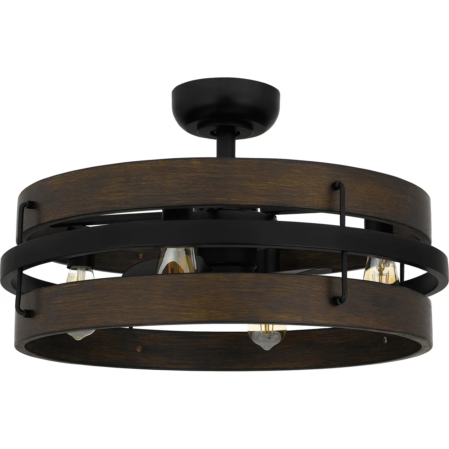 QUOIZEL, QUOIZEL FANDELIER, SEMI FLUSH MOUNT LIGHT