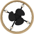 QUOIZEL, QUOIZEL FANDELIER, SEMI FLUSH MOUNT LIGHT