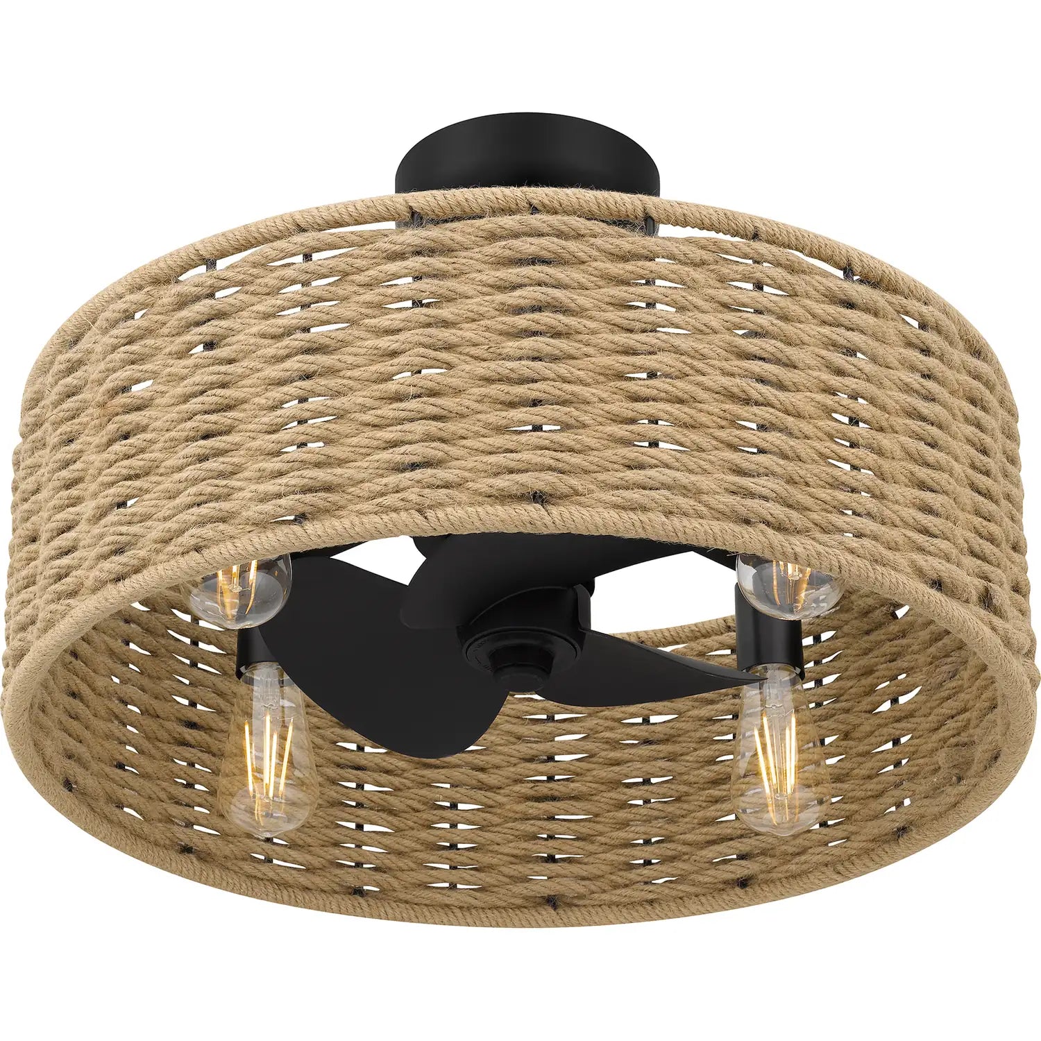 QUOIZEL, QUOIZEL FANDELIER, SEMI FLUSH MOUNT LIGHT