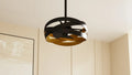 QUOIZEL, QUOIZEL FANDELIER, SEMI FLUSH MOUNT LIGHT