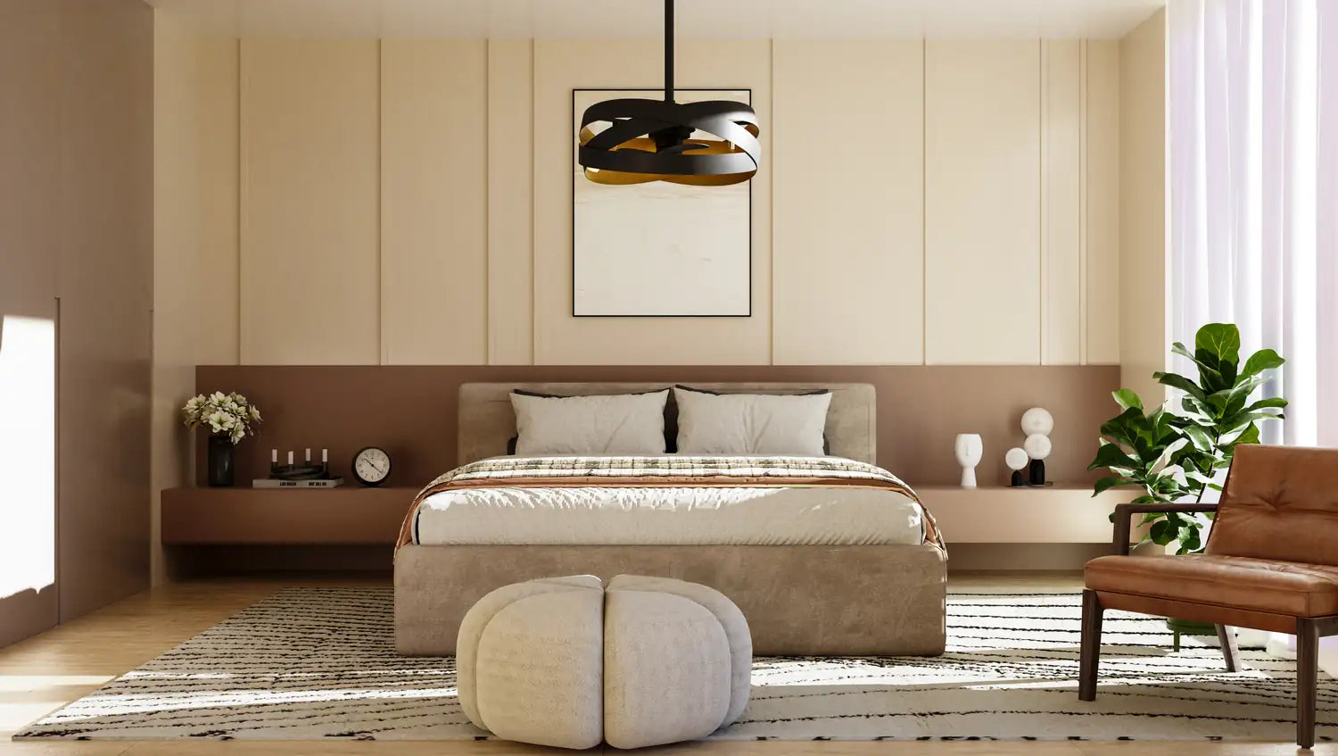 QUOIZEL, QUOIZEL FANDELIER, SEMI FLUSH MOUNT LIGHT