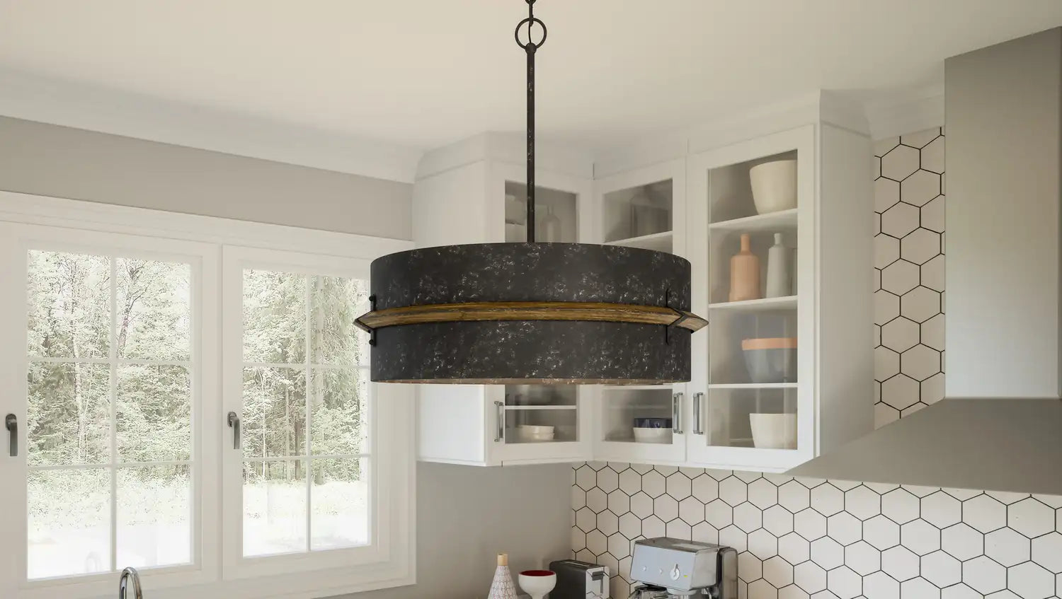 QUOIZEL, LARIAT PENDANT, PENDANT LIGHT