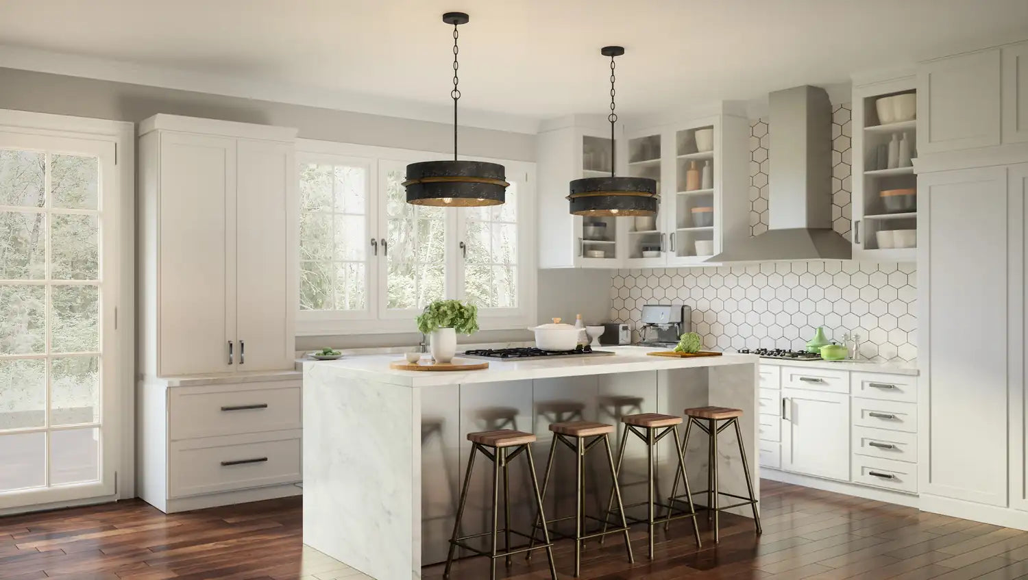 QUOIZEL, LARIAT PENDANT, PENDANT LIGHT