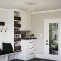 QUOIZEL, GENIE SEMI-FLUSH MOUNT, SEMI FLUSH MOUNT LIGHT