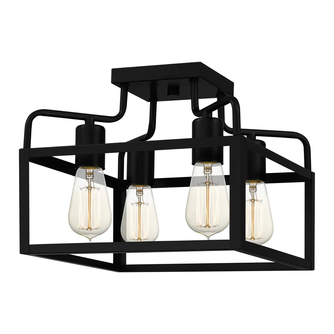 QUOIZEL, PAULSEN SEMI-FLUSH MOUNT, SEMI FLUSH MOUNT LIGHT