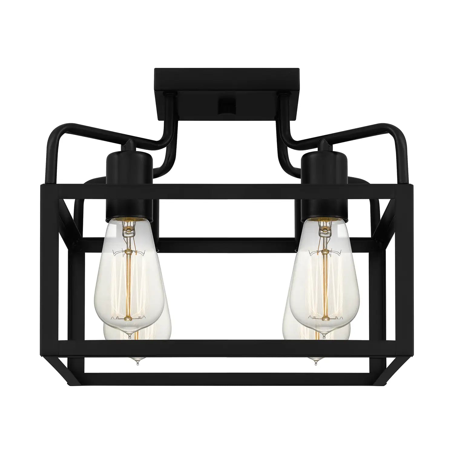 QUOIZEL, PAULSEN SEMI-FLUSH MOUNT, SEMI FLUSH MOUNT LIGHT