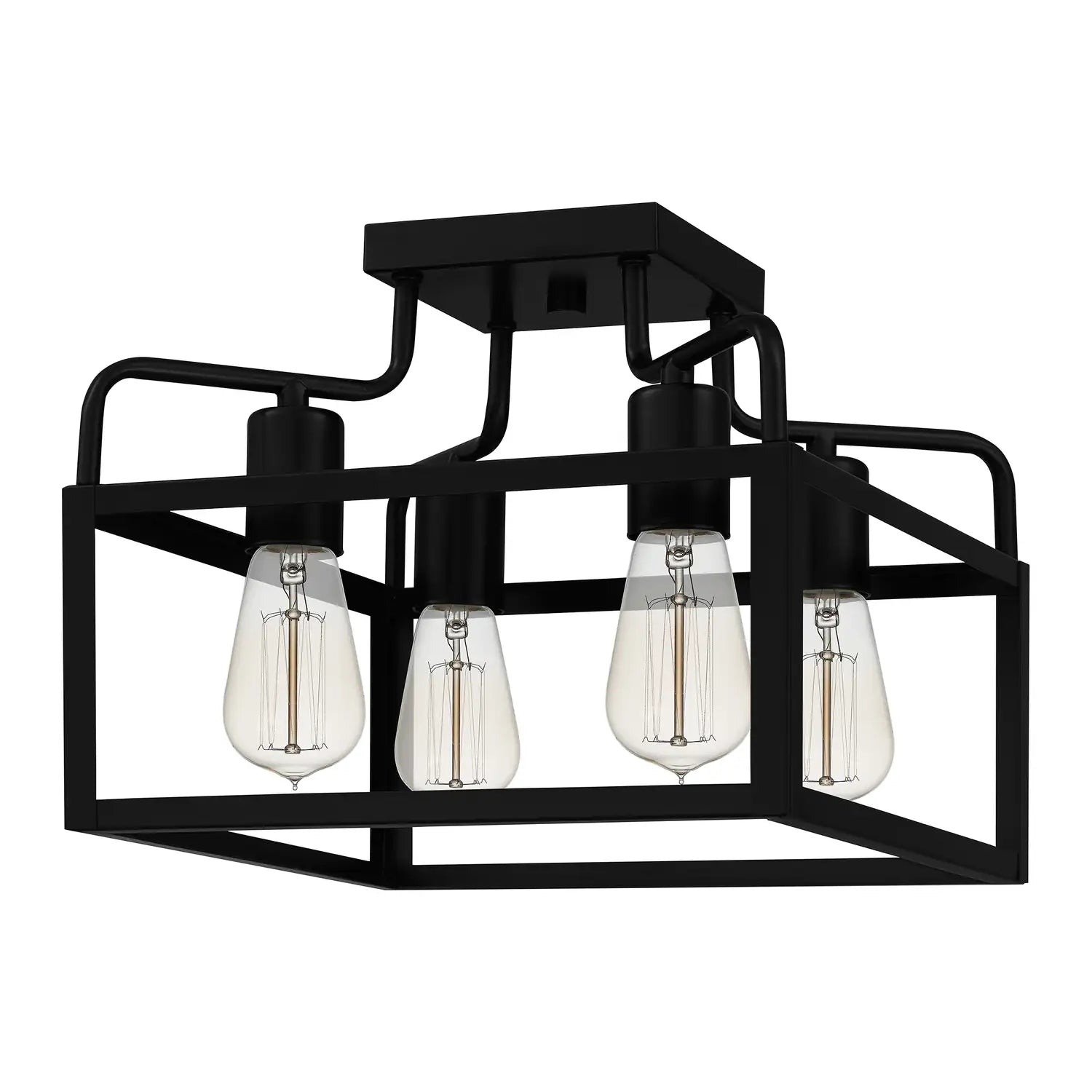 QUOIZEL, PAULSEN SEMI-FLUSH MOUNT, SEMI FLUSH MOUNT LIGHT