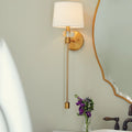 QUOIZEL, BARBOUR WALL SCONCE, WALL SCONCES