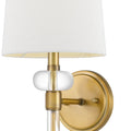 QUOIZEL, BARBOUR WALL SCONCE, WALL SCONCES