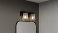 QUOIZEL, GRAY BATH LIGHT, BATH VANITY LIGHT