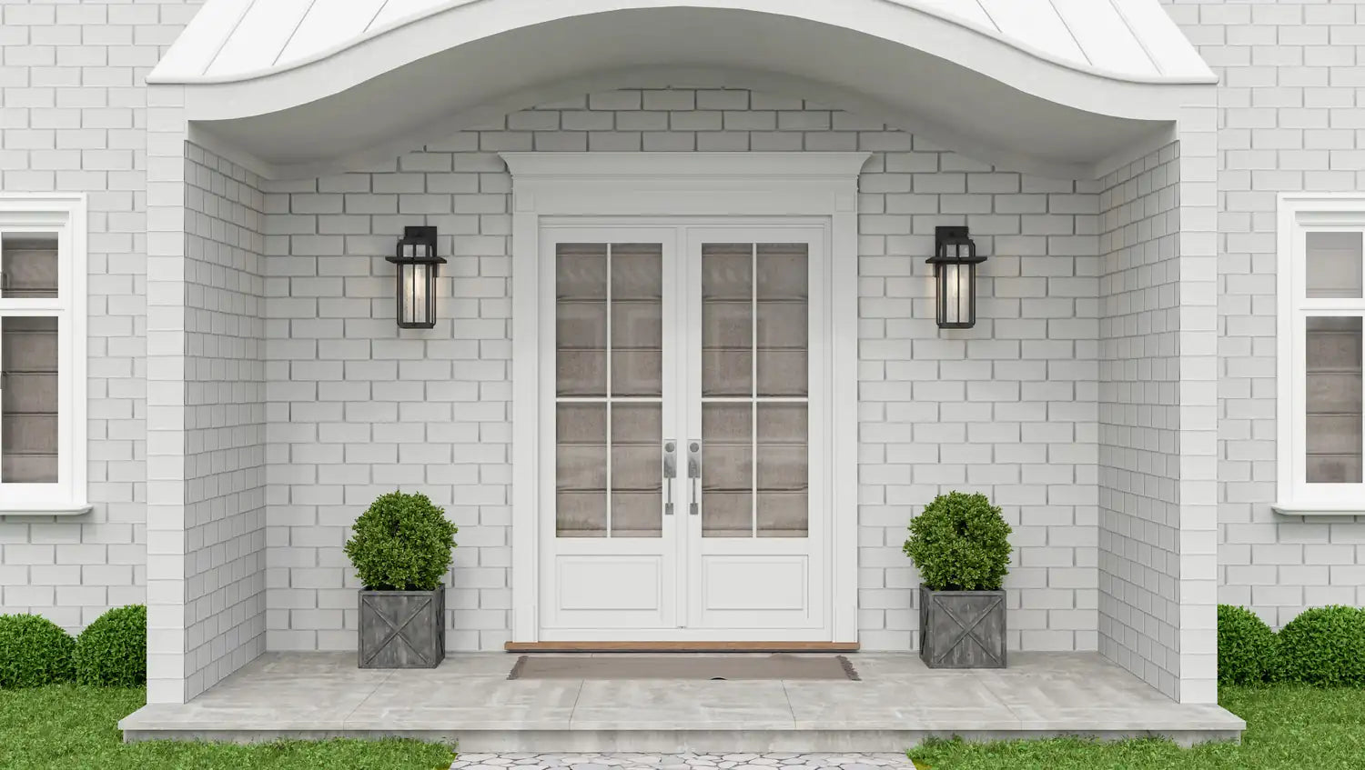 QUOIZEL, RANDALL OUTDOOR LANTERN, OUTDOOR WALL LIGHTS