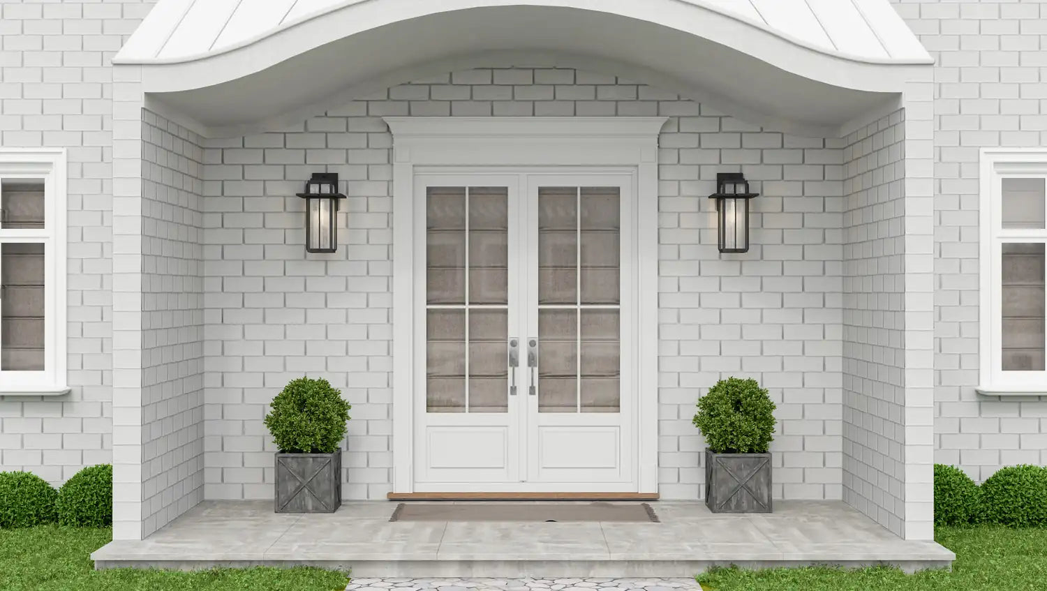QUOIZEL, RANDALL OUTDOOR LANTERN, OUTDOOR WALL LIGHTS